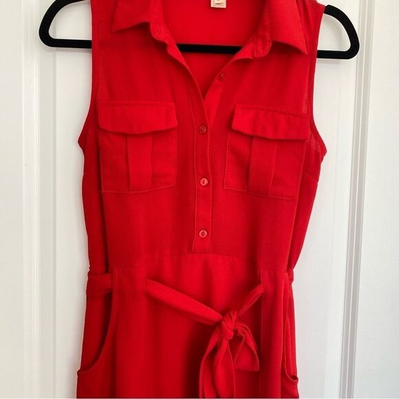 MONTEAU | sleeveless belted dress - Picture 6 of 10